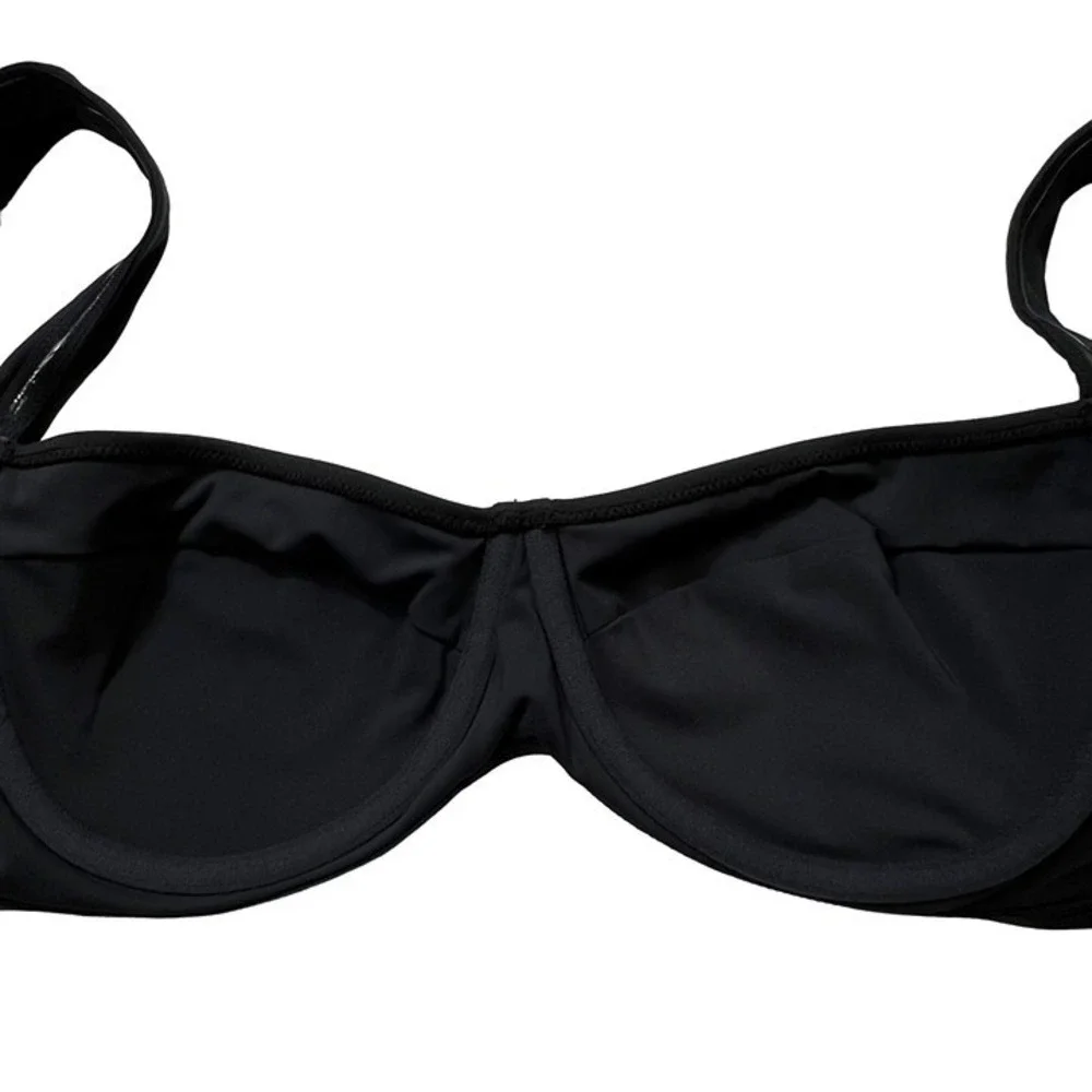 SKIMS‎ Shaping Swim Underwire Bikini Top Onyx 3X